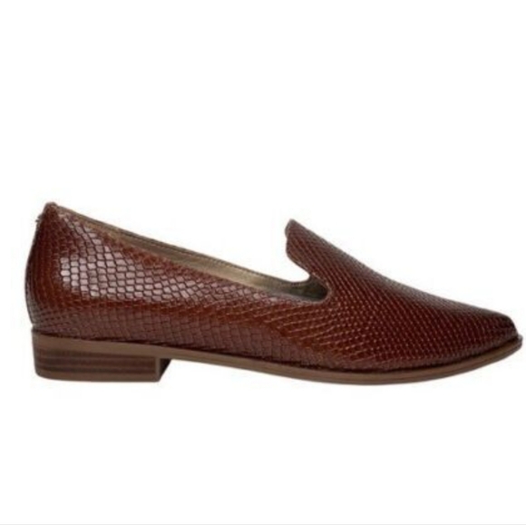 BareTraps Shoes - Baretraps Gyanna Leather Loafers Brown Womens Size 10